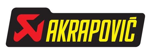 AKRAPOVIC AUFKLEBER 34X120MM