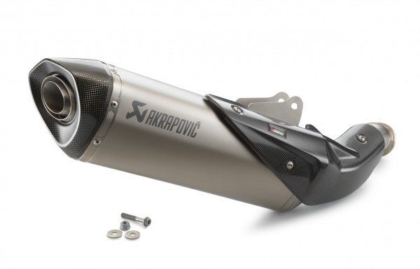 AKRAPOVIC ENDDÄMPFER TITAN "SLIP-ON LINE" 890 DUKE