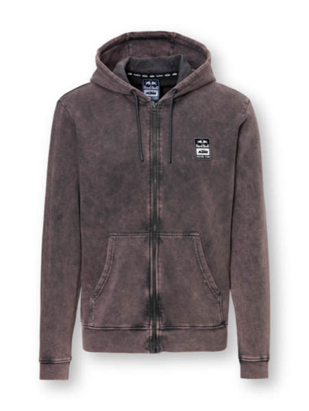 RB SHRED ZIP HOODIE GRAU/ROSA