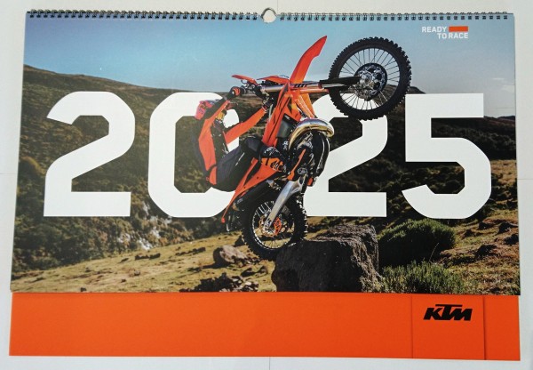 KTM WANDKALENDER 2025